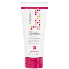 Гель для душа Andalou Naturals успокаивающий 1000 роз