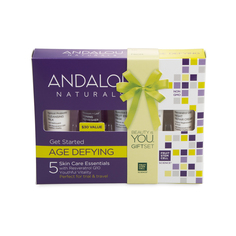 Набор Andalou Naturals , из 5 минипродуктов «комплексный антивозрастной уход»