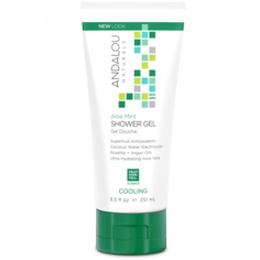 Гель для душа Andalou Naturals охлаждающий «Мята и Алоэ»