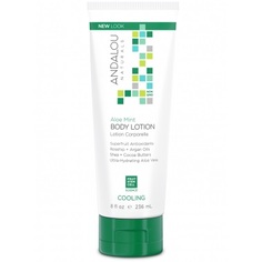 Охлаждающий лосьон Andalou Naturals для тела «Мята и Алоэ»