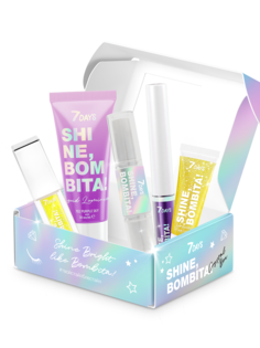 Подарочный набор 7DAYS косметический сияние и блеск SHINE, BOMBITA! Crystal Box №702