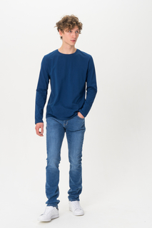 Джинсы мужские F5 9622 синие 34/34