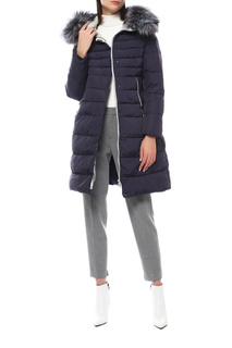 Пуховик-пальто женский LE MONIQUE 217001000 синий 50