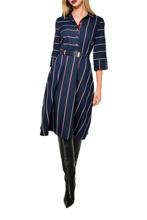 Платье-рубашка женское Caterina Leman SU1947 синее 44