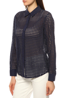 Блуза женская Equipment 4280079 синяя S