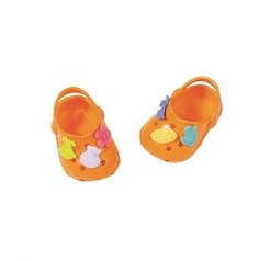 Обувь Zapf Creation для куклы Baby born Сандалии фантазийные оранжевые