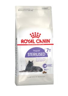 Сухой корм для кошек ROYAL CANIN Regular Sterilised 7+, для пожилых стерилизованных, 0,4кг