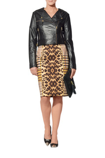 Юбка женская Apart 53576 коричневая 38