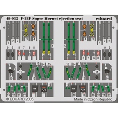 Фототравление Eduard 1/48 F/ A-18F катапультируемое кресло