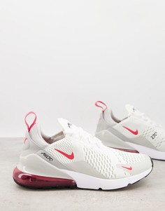 Белые кроссовки Nike Air Max 270 essential-Белый