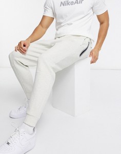Белые джоггеры из технологичного флиса Nike Revival-Белый