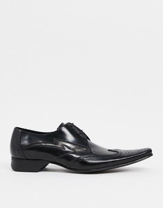 Черные ботинки на шнуровке Jeffery West pino lighting bolt-Черный