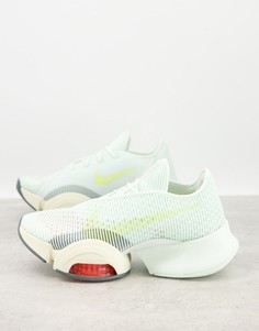 Зеленые кроссовки Nike Training Air Zoom SuperRep 2-Зеленый цвет