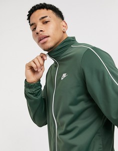 Спортивный костюм из политрикотажа цвета хаки Nike Club-Зеленый цвет