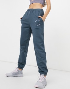 Джоггеры из органического хлопка ASOS 4505-Серый