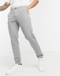 Серые брюки-чиносы узкого кроя Tom Tailor Denim-Серый