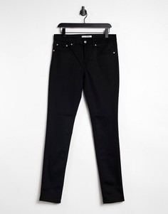 Черные зауженные джинсы с завышенной талией Won Hundred Patti A Stay-Черный цвет
