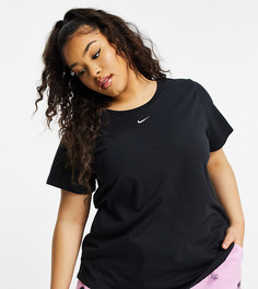 Черная футболка Nike Plus Essential-Черный цвет