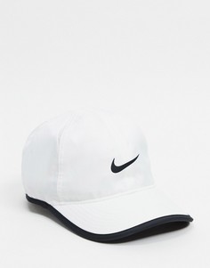 Белая кепка с логотипом Nike Court-Черный цвет