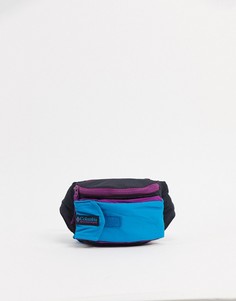 Черно-синяя сумка-кошелек на пояс Columbia-Черный
