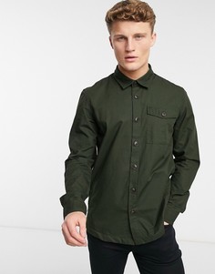 Зеленая рубашка навыпуск Barbour Durbam-Зеленый
