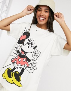 Белая футболка с принтом Минни Маус Levis X Disney-Кремовый Levis®