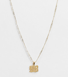 Ожерелье Image Gang с позолотой и подвеской "98" год-Золотистый