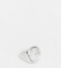 Кольцо из стерлингового серебра Chained & Able St George Sovereign-Серебристый