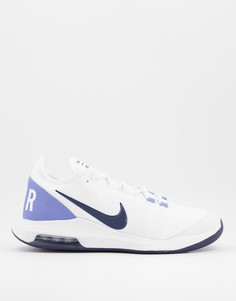 Кроссовки в белом и синих оттенках Nike Air Max wildcard HC-Белый