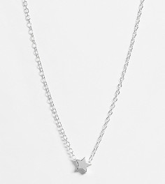 Ожерелье из переработанного стерлингового серебра с подвеской в виде звезды Kingsley Ryan-Серебристый