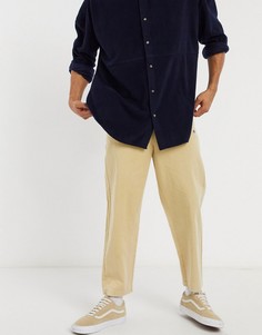 Светло-бежевые брюки с широкими штанинами Champion Reverse Weave-Серый