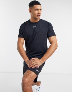 Черная футболка Reebok TS AC Solid move-Черный