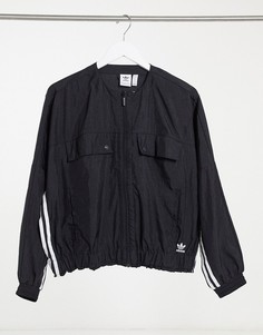 Черная куртка adidas Originals-Черный
