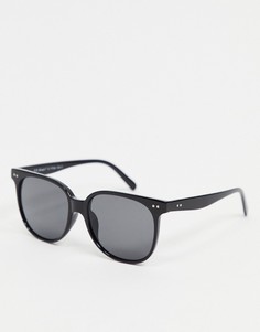 Черные круглые солнцезащитные очки AJ Morgan-Черный цвет
