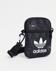 Черная маленькая сумка adidas Originals-Черный цвет