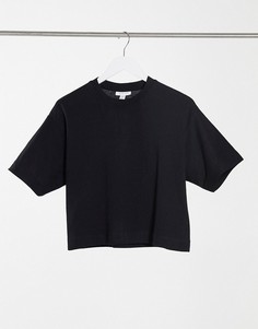 Черная футболка Topshop-Черный