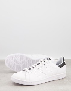 Белые кроссовки с фирменной вышивкой adidas Originals Stan Smith-Белый