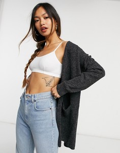Удлиненный кардиган черного цвета Vero Moda-Черный цвет