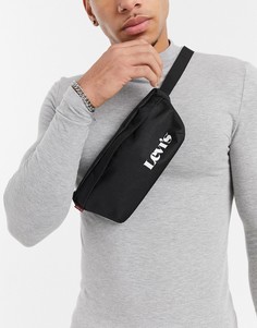 Черная сумка-кошелек на пояс с логотипом Levis-Черный цвет Levis®