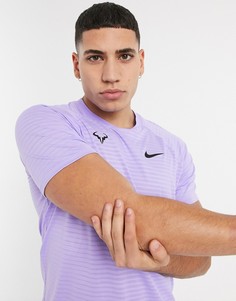 Фиолетовая футболка Nike Rafael Nadal Court AeroReact Slam-Фиолетовый