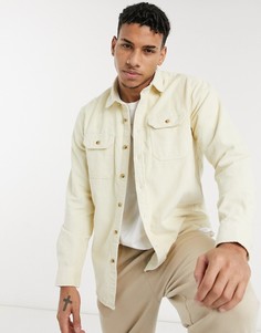 Белая футболка из вельвета Esprit-Белый