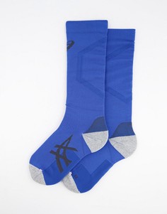 Синие носки ASICS-Голубой