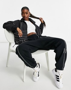 Черная олимпийка adidas Originals-Черный цвет