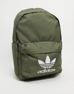 Зеленый рюкзак adidas Originals-Бежевый