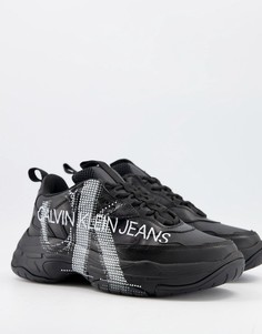 Черные кроссовки Calvin Klein Jeans Marquist-Черный цвет