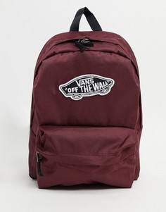 Рюкзак цвета пор-рояль Vans Realm-Красный