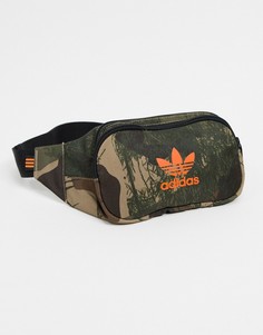 Зеленая сумка-кошелек adidas Originals-Зеленый цвет