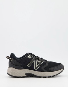 Черные кроссовки New Balance trail 410-Черный цвет
