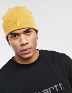 Желтая шапка-бини Carhartt WIP Chase-Желтый