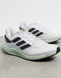 Белые кроссовки adidas Running 4D Run 1.0-Белый